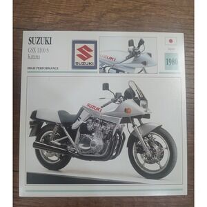 Suzuki GSX1100S Katana 1980 GSX1100 S Collectible Motorcycle Atlas Japan